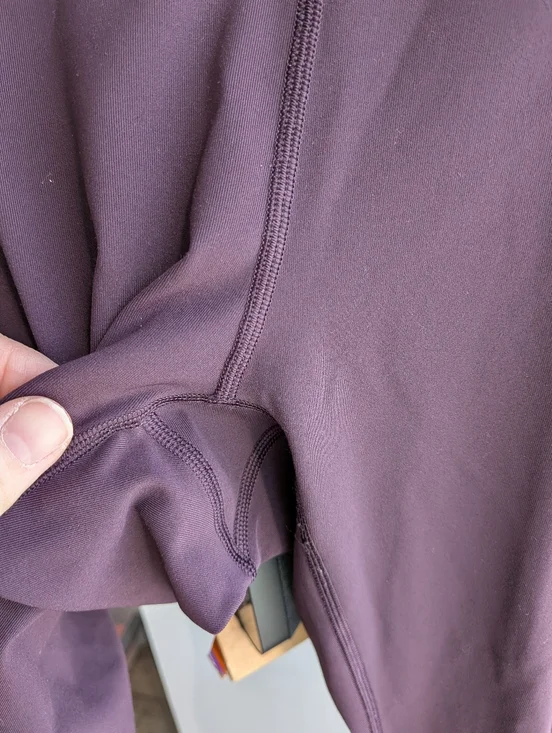 Lululemon Meant to Move High-Rise Tight 25" - Size 4 - Black Cherry - Picture 6 of 12